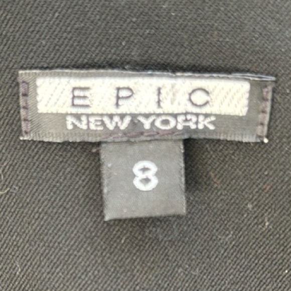 Epic New York black 3 button Long classic Blazer - Picture 7 of 12